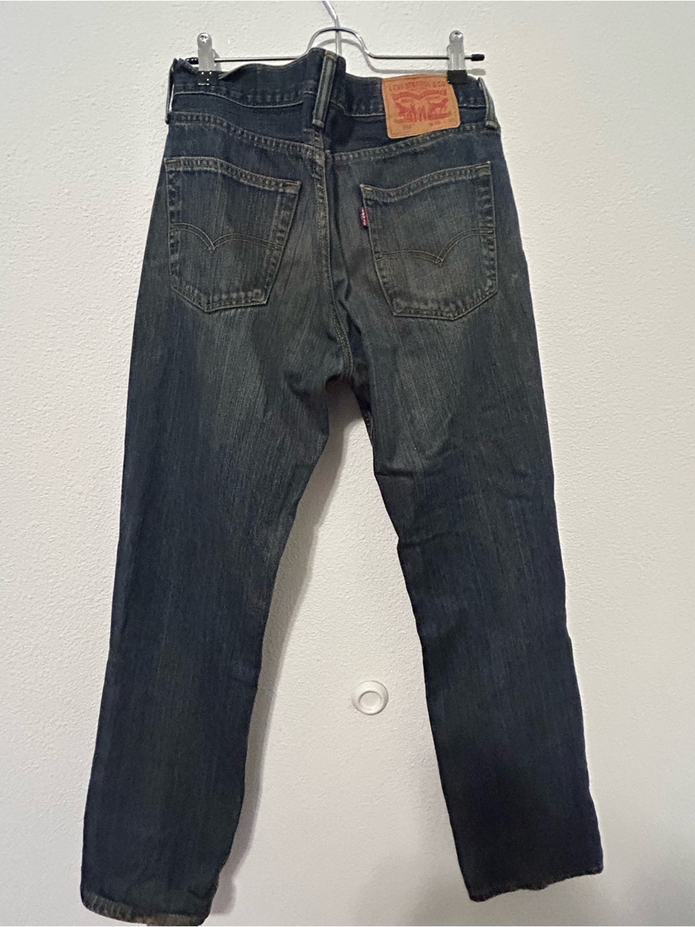 Levi's Men's Straight Jeans - Dark Blue